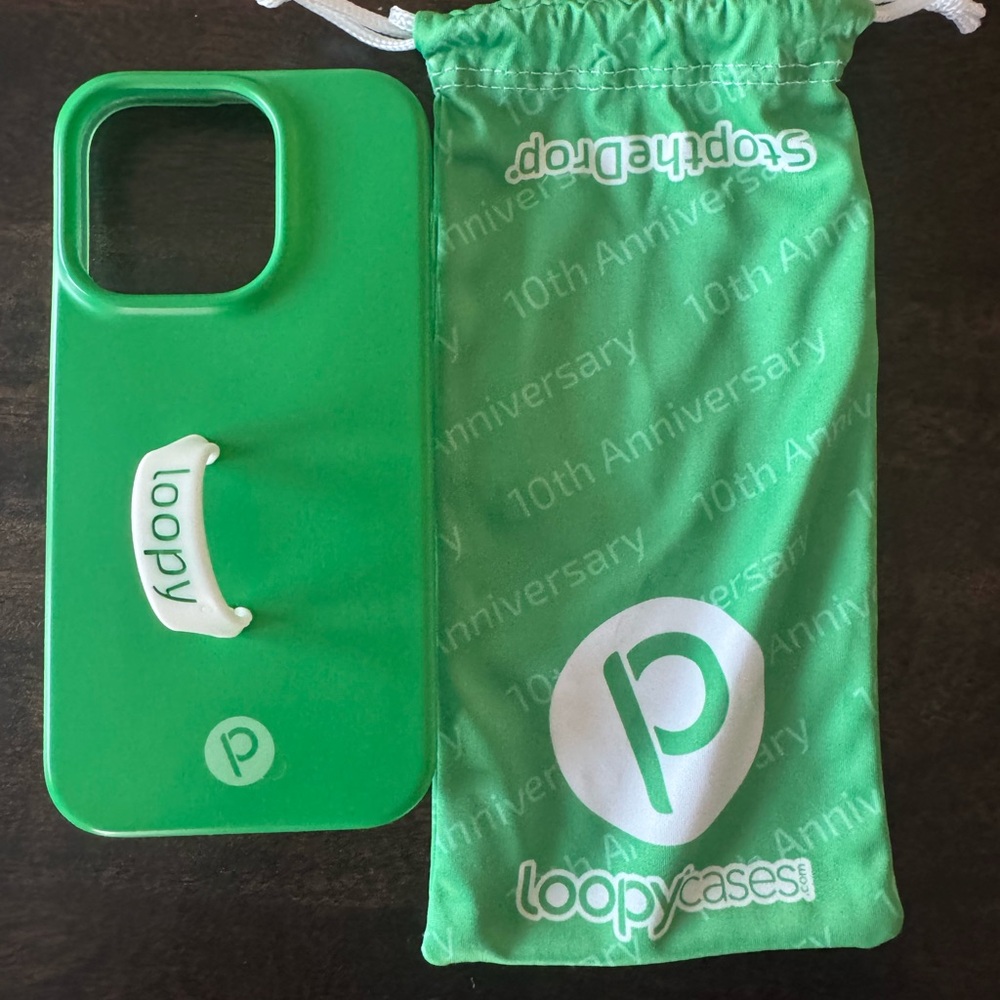 Loopy Case Vibrant Green Phone Cover